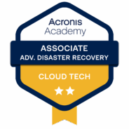 
Cloud Tech Associate Advanced Disaster Recovery